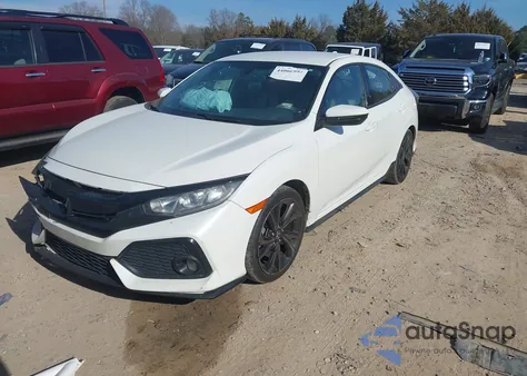 2018 Honda Civic Sport z USA, uszkodzony, nr VIN SHHFK7G4XJU208958
